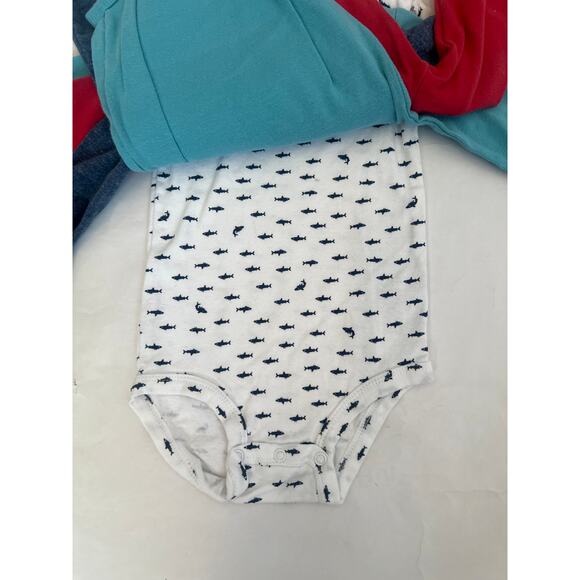 CARTERS LITTLE BABY BASICS THE ORIGNAL BODYSUIT ONESIS 4-PACK 18 MO NWT - Picture 8 of 8